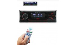 New Space Audio 720-MP3 Uzun Beden-Usb-Bluetooth-Aux-4 Ses Çıkış-Fm Radyo-Her Model Araca Uygun